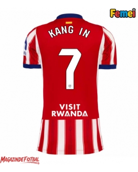 Atletico Madrid Lee Kang-in #7 Tricou Fotbal Replică 2026-27 Femei Acasa